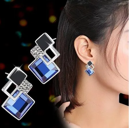 BYSPT Long Necklaces& Pendants for Women Collier Femme Geometric Statement Colar Maxi Fashion Crystal Jewelry Bijoux