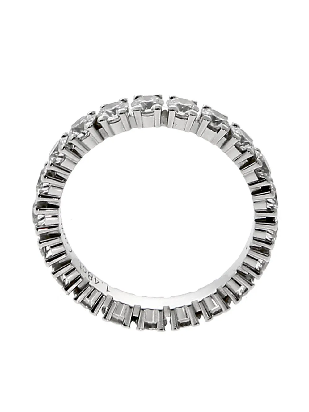 Cartier Diamond Eternity Platinum Ring
