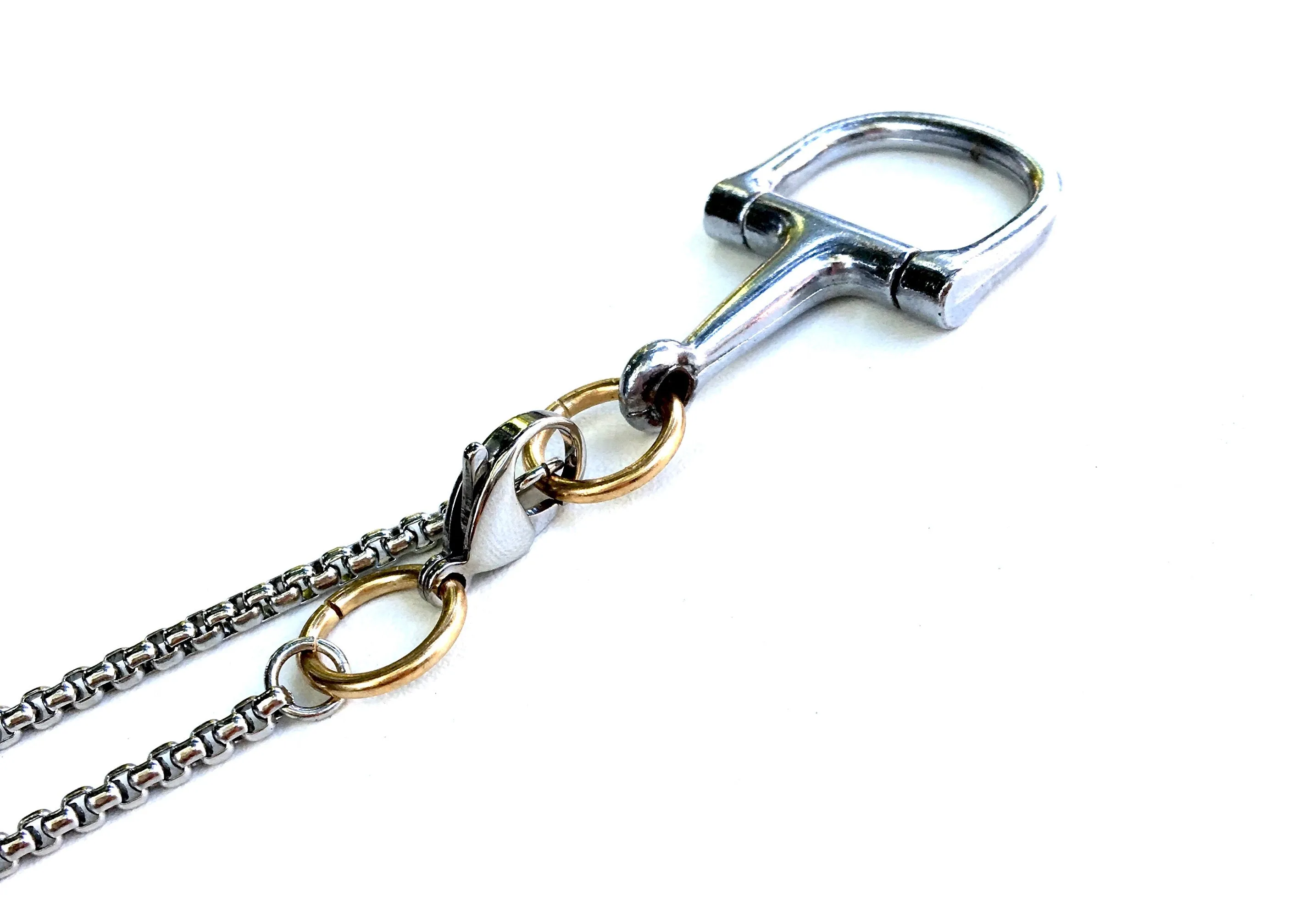 CASPIAN NECKLACE | Equestrian Jewelry | Horse Bit Pendant Necklace - AtelierCG™
