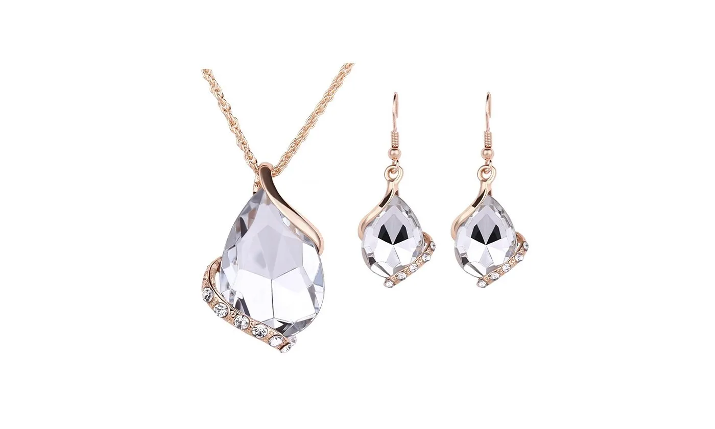 Charms Wedding Necklaces&Earrings