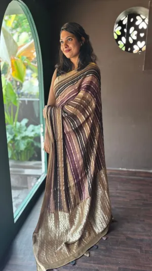 CHIFFON SILK SAREE 02022520