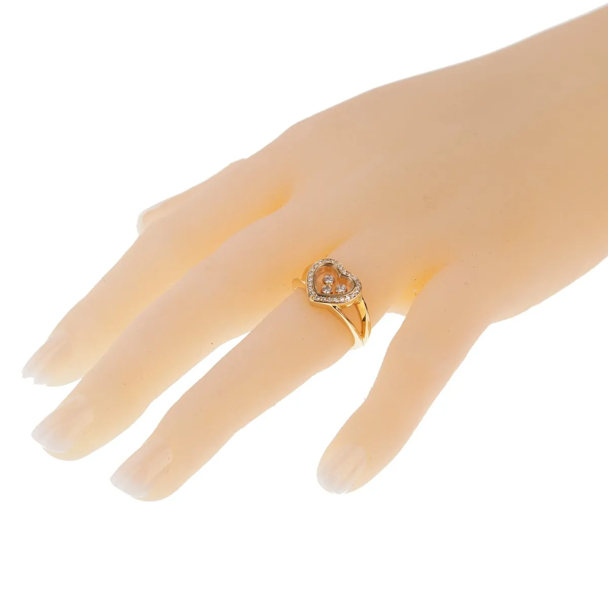 Chopard Happy Diamond Heart Gold Ring 82/4502