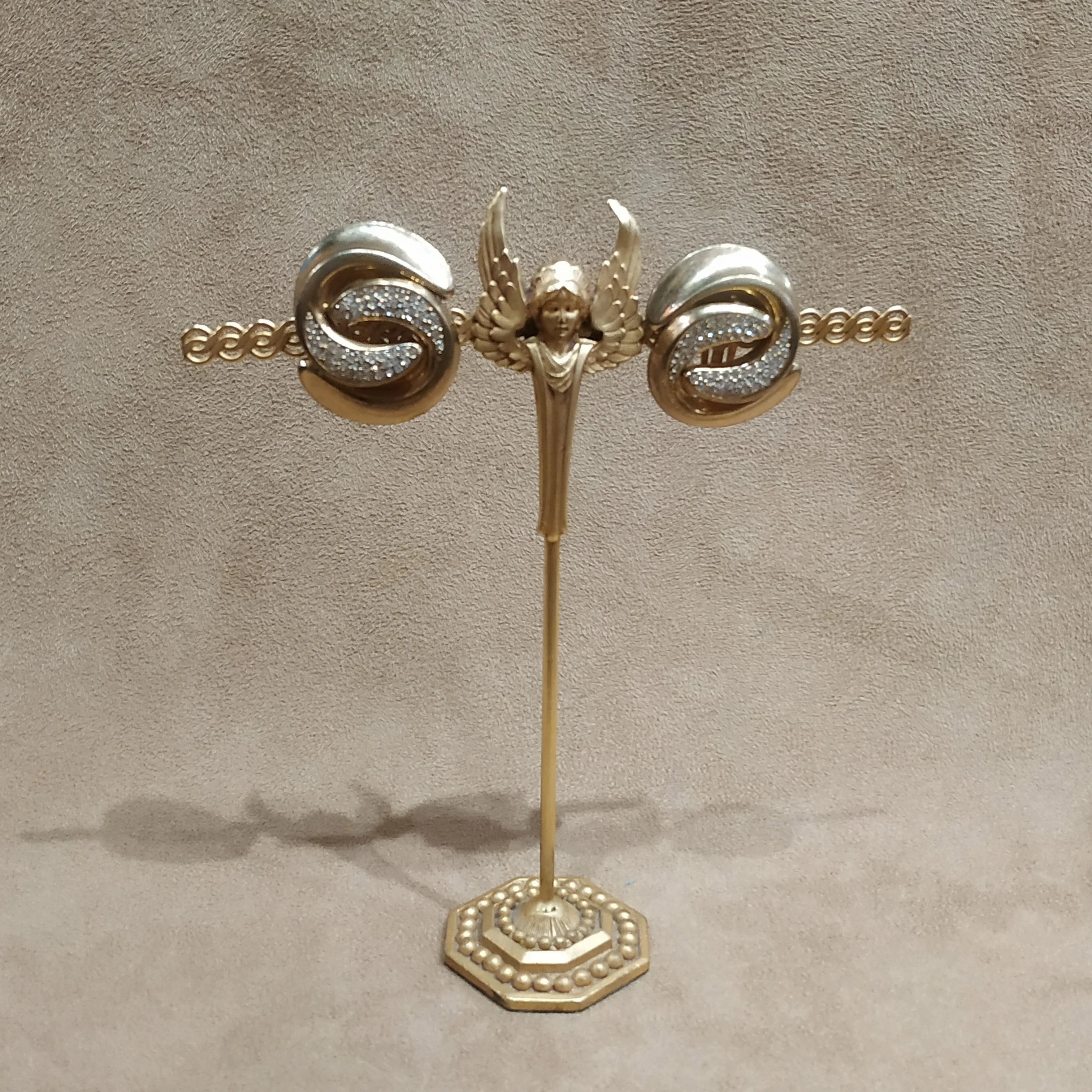 Christian Dior 70s Clip On Earrings