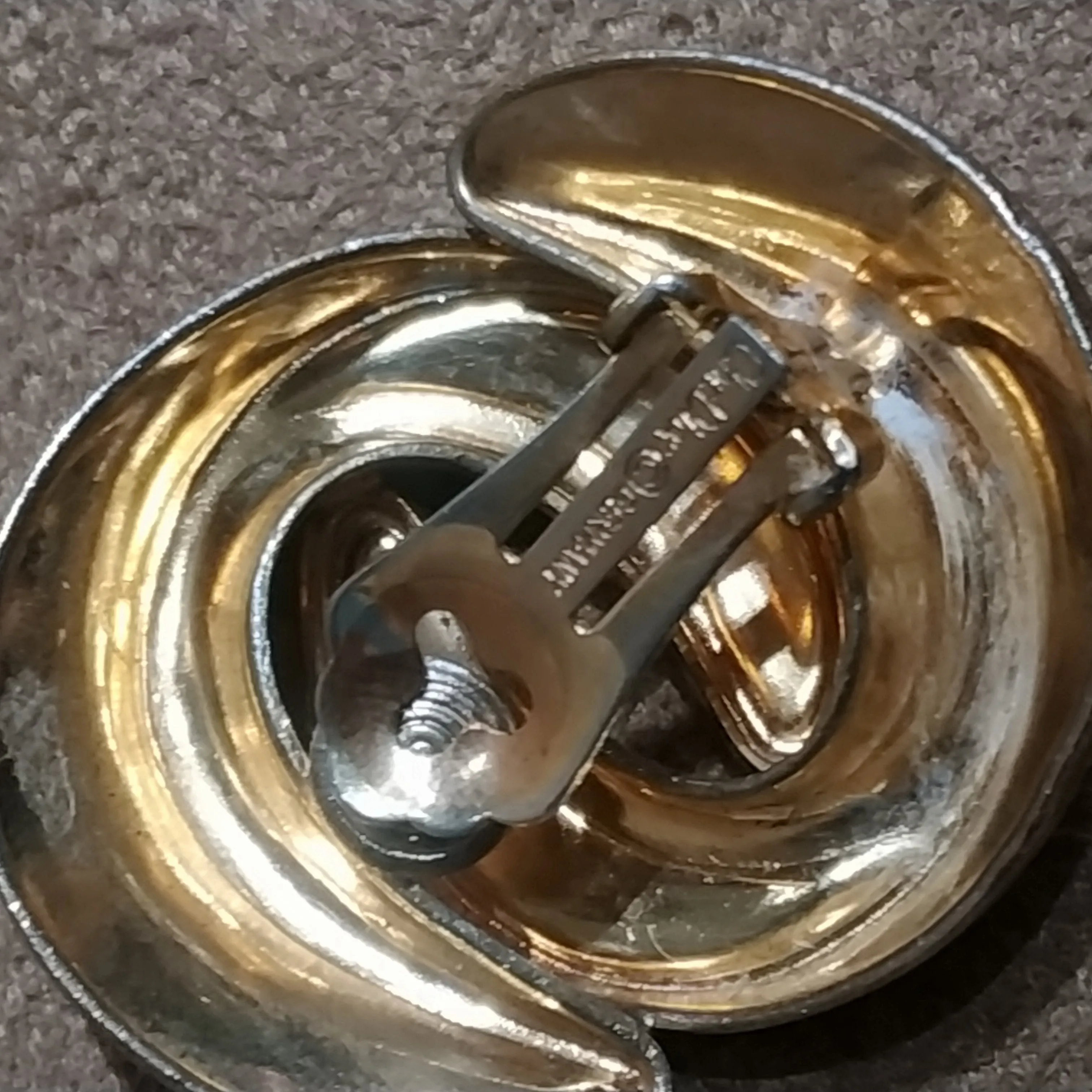 Christian Dior 70s Clip On Earrings