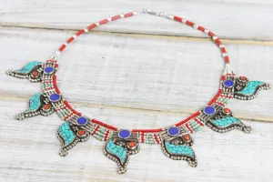 Circling a Turquoise Sky Necklace
