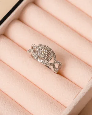 Circular Unity Diamond Ring