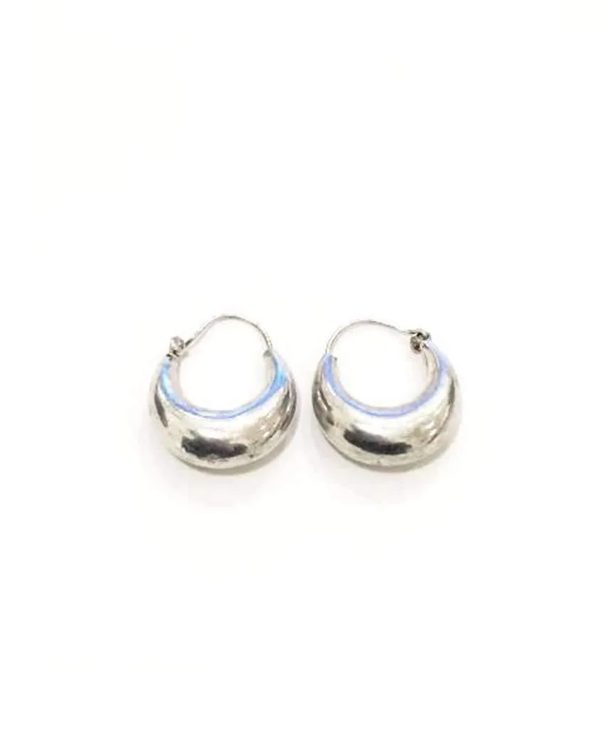 Classic Gold Hoop Earrings - Hypoallergenic Brass and Silver Jewelry for Sensitive Skin - Easy to Clean and Maintain