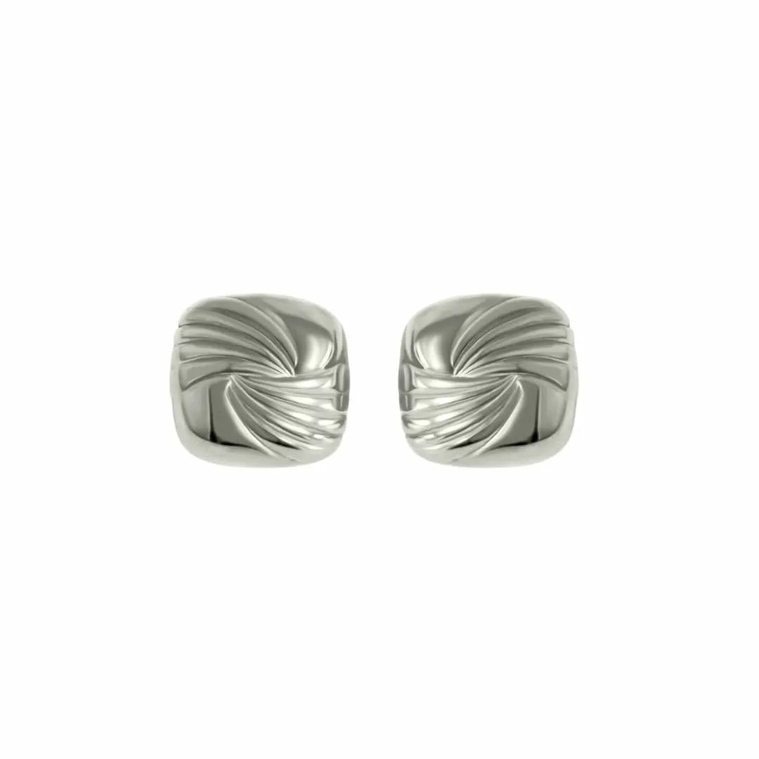 Clemence Square Statement Earrings