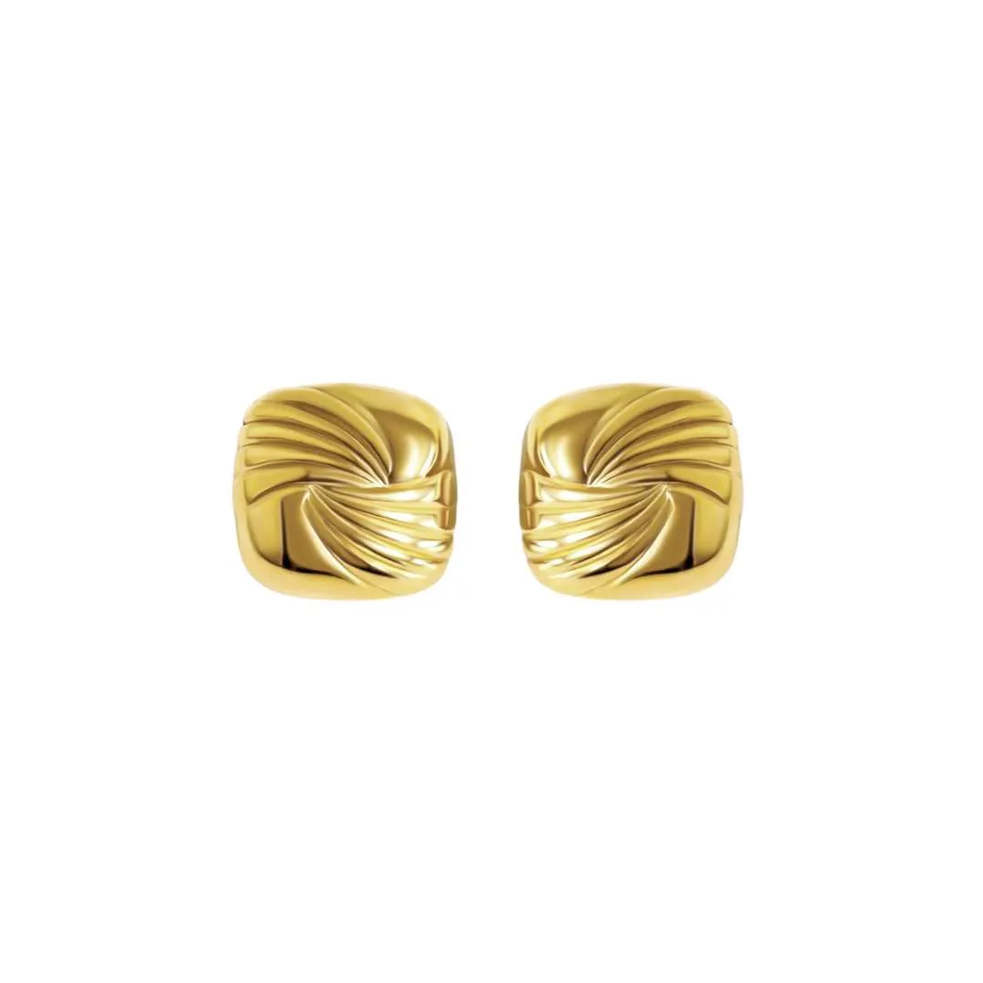 Clemence Square Statement Earrings