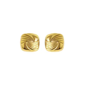 Clemence Square Statement Earrings