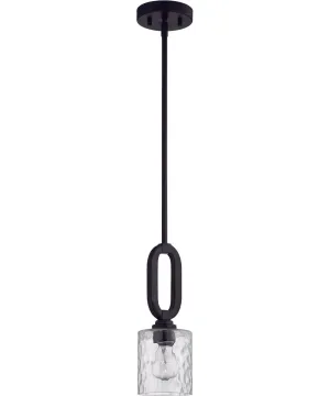 Collins 1-Light Mini Pendant Flat Black