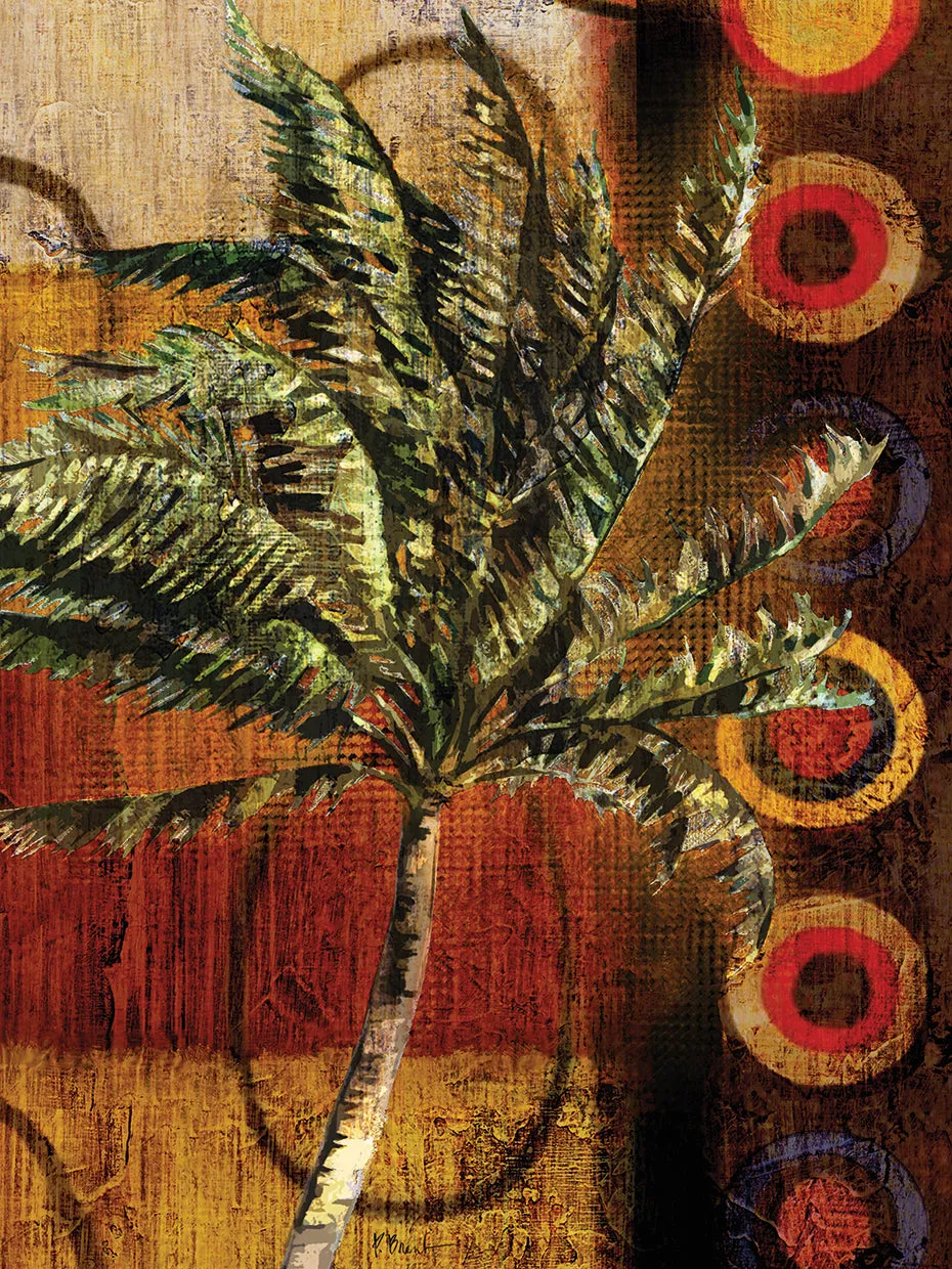 Contemporary Palm verticals