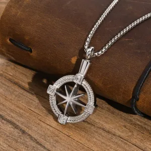 Cool Navigation Compass Necklaces for Men