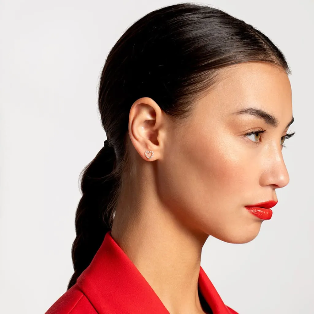 Croí Earrings | 9ct Gold