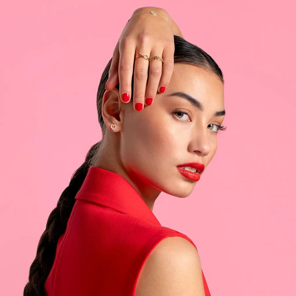 Croí Earrings | 9ct Gold