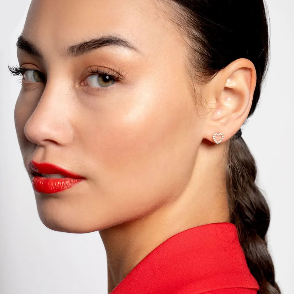 Croí Earrings | 9ct Gold