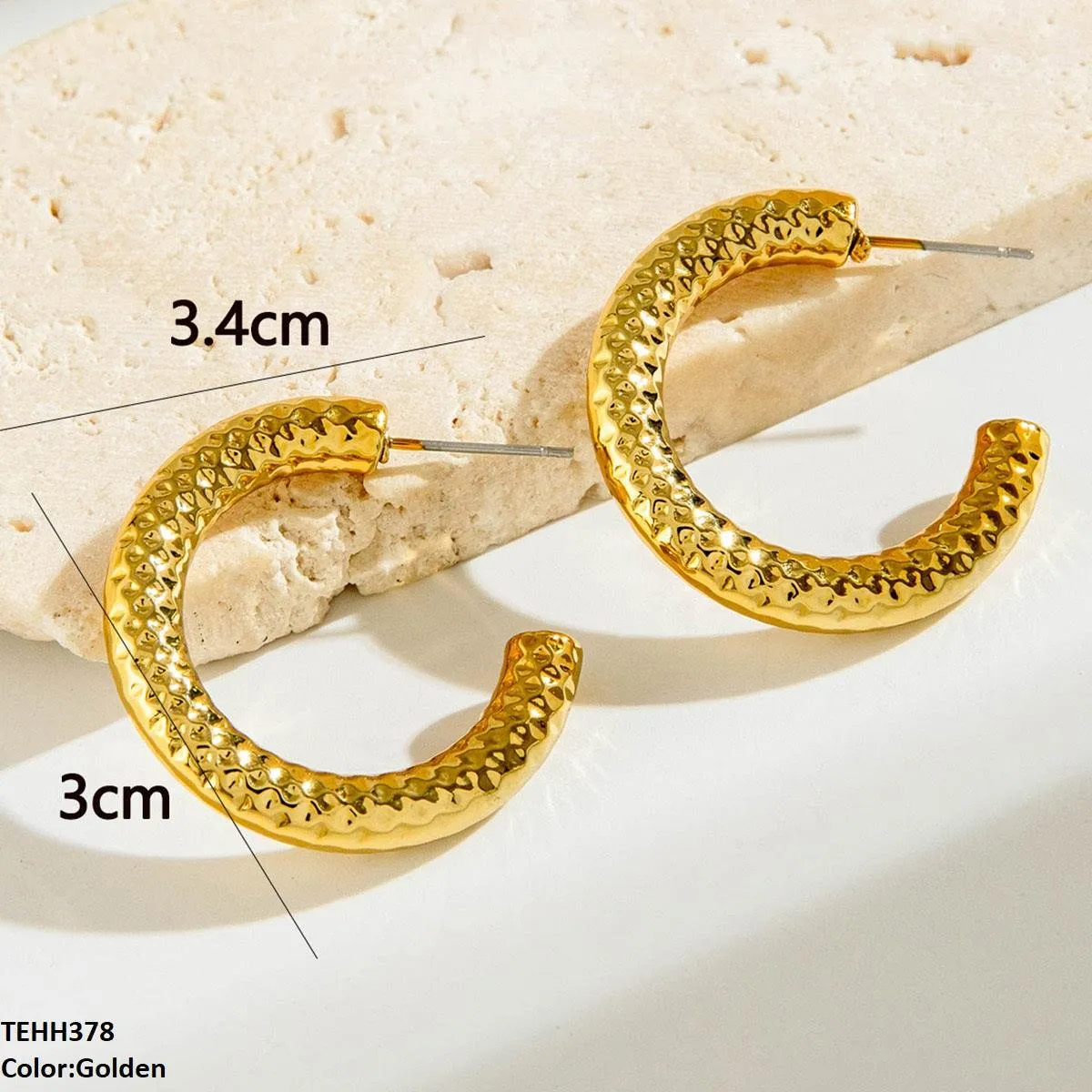 C/Shape Ear Hoops