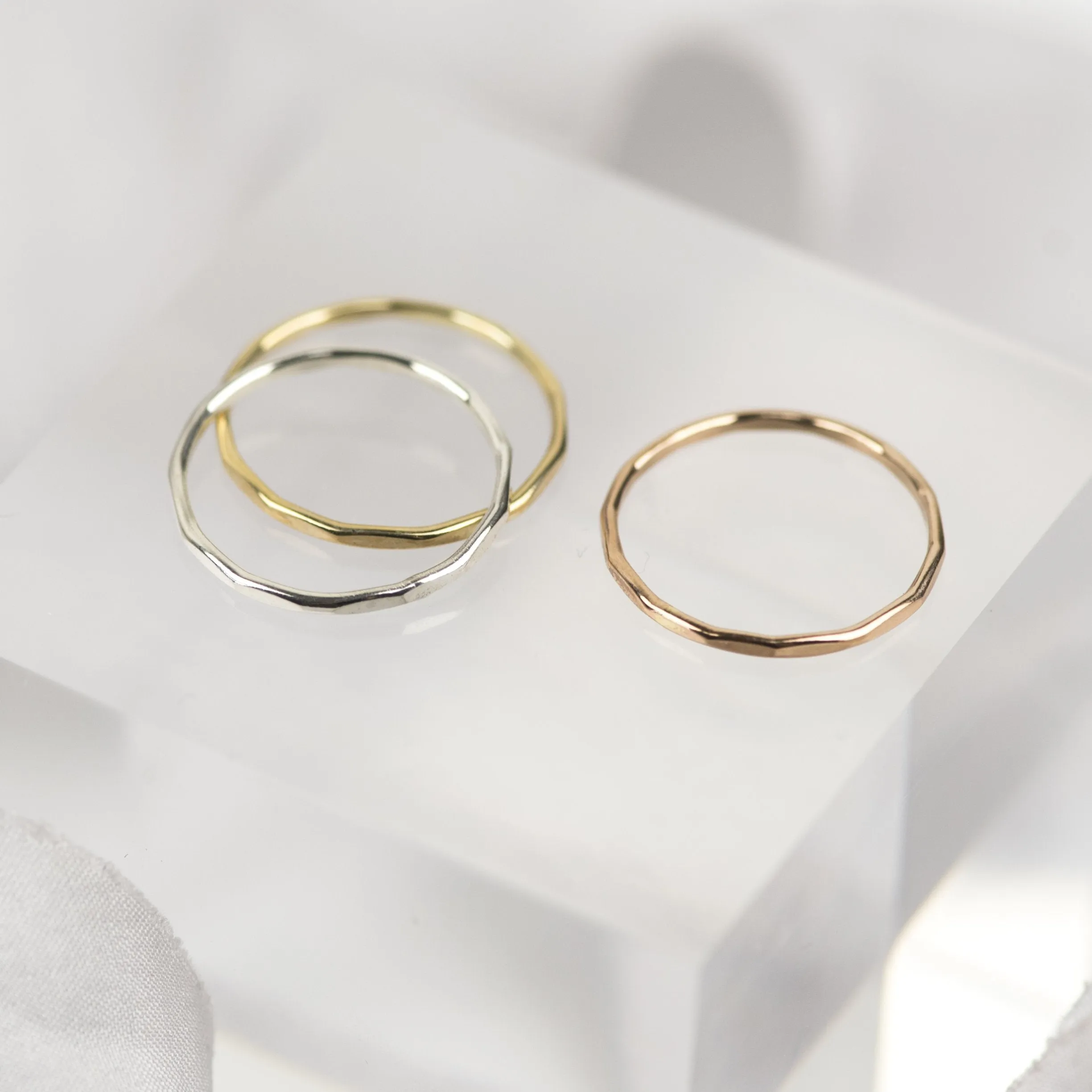 Dainty Stacking Ring in Solid 9ct Gold
