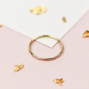 Dainty Stacking Ring in Solid 9ct Gold