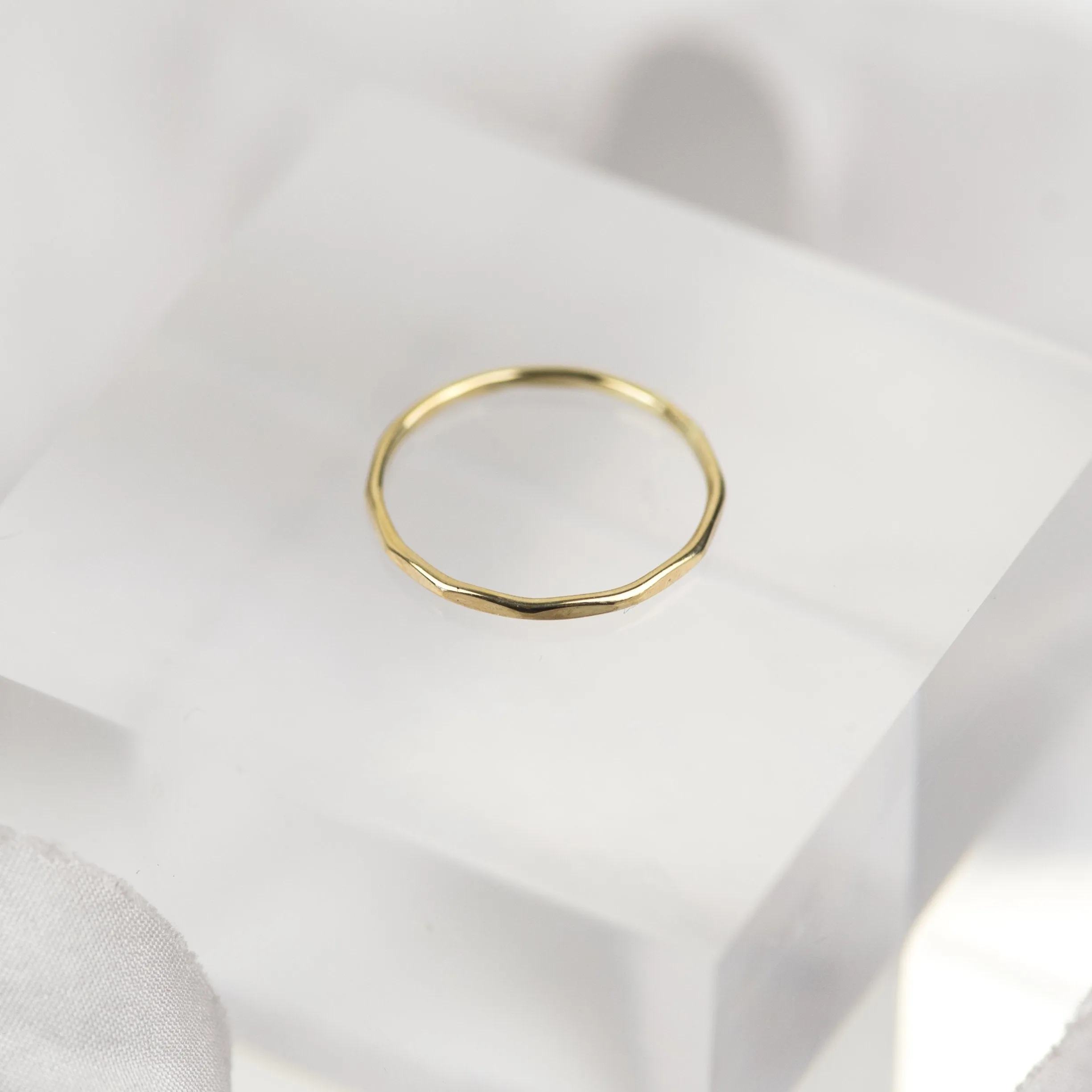 Dainty Stacking Ring in Solid 9ct Gold