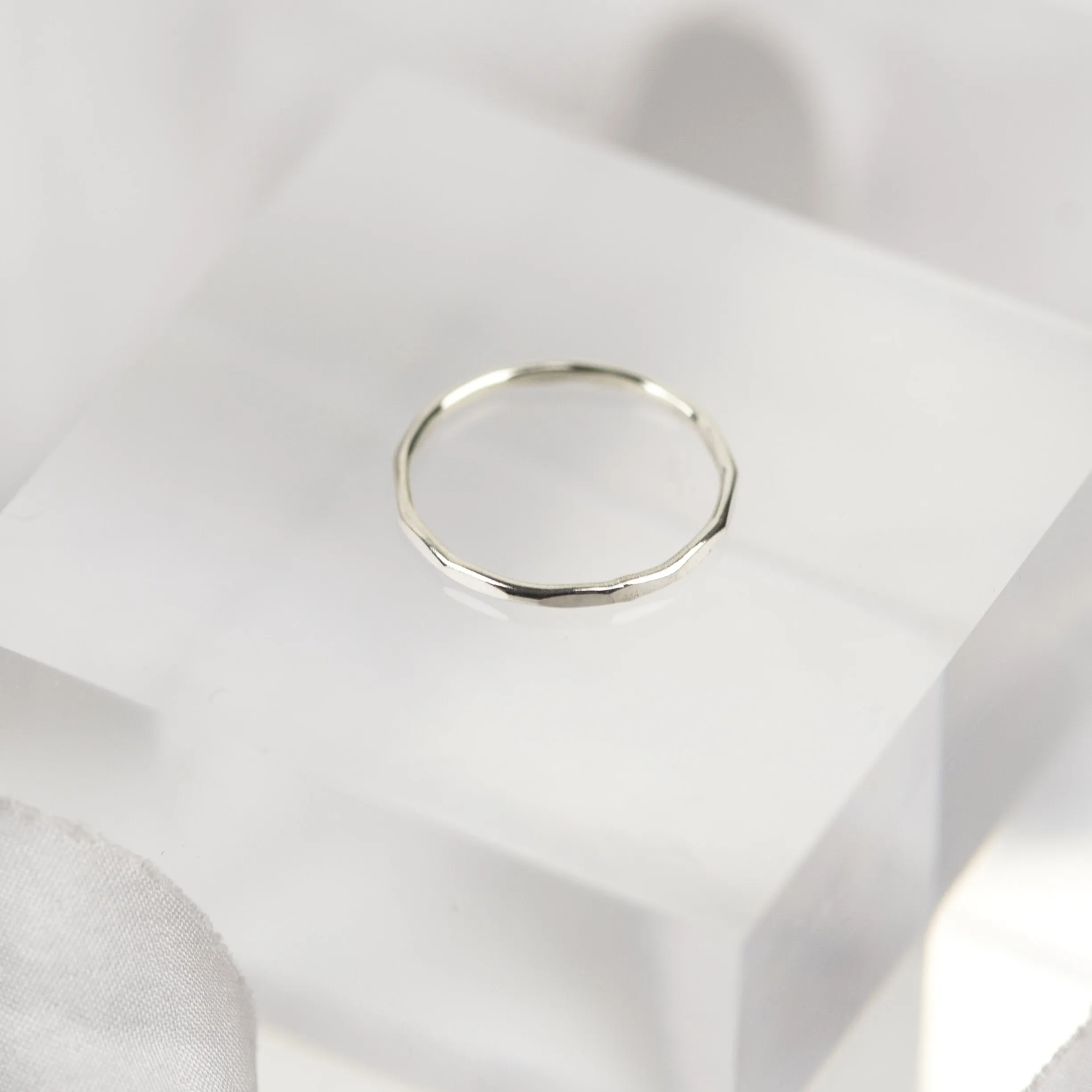 Dainty Stacking Ring in Solid 9ct Gold