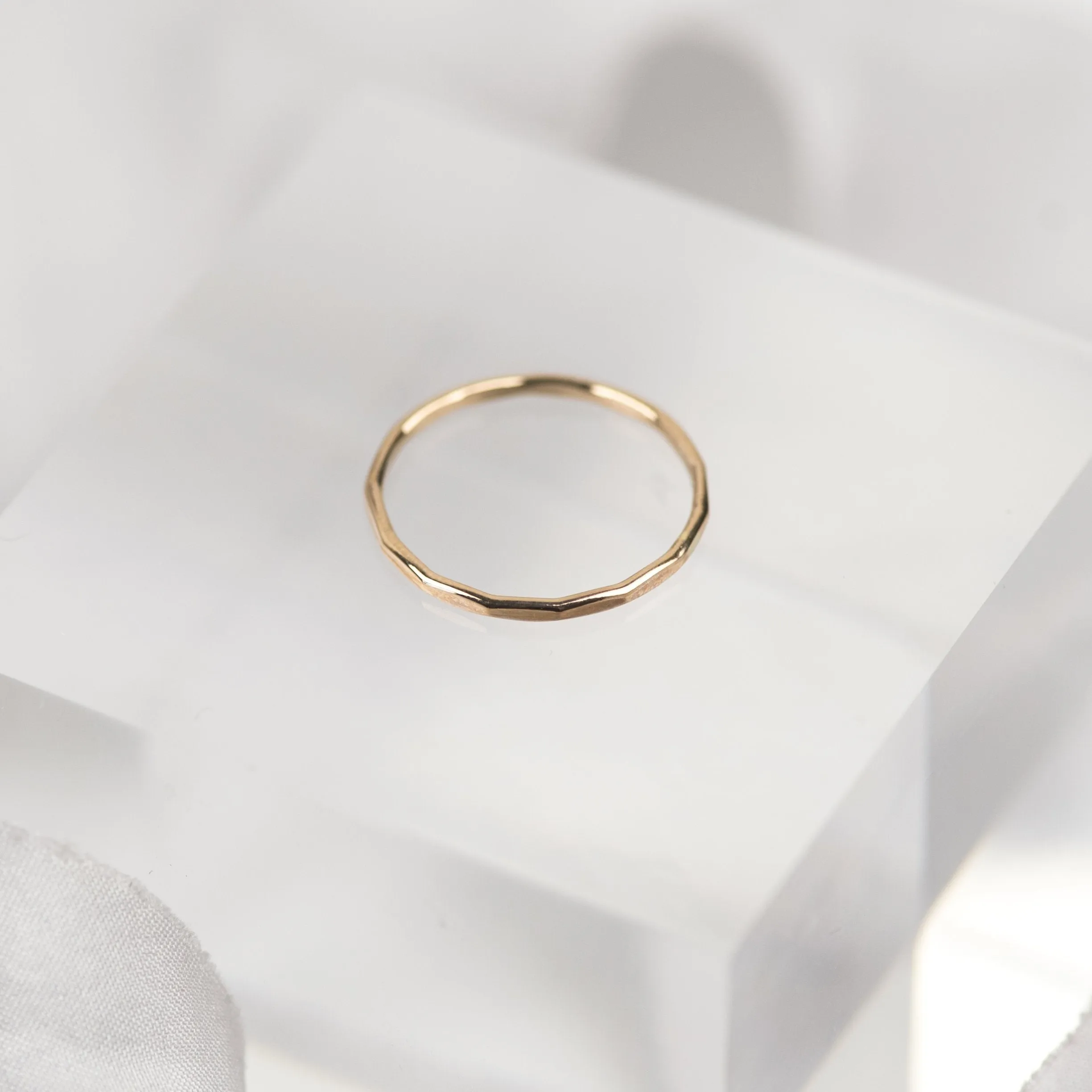 Dainty Stacking Ring in Solid 9ct Gold