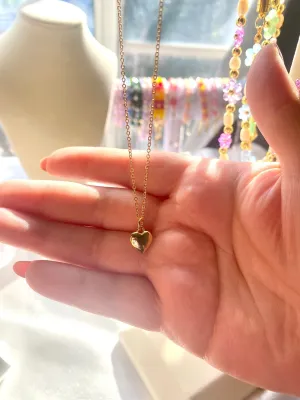 Dainty Valentine Love Heart Necklace