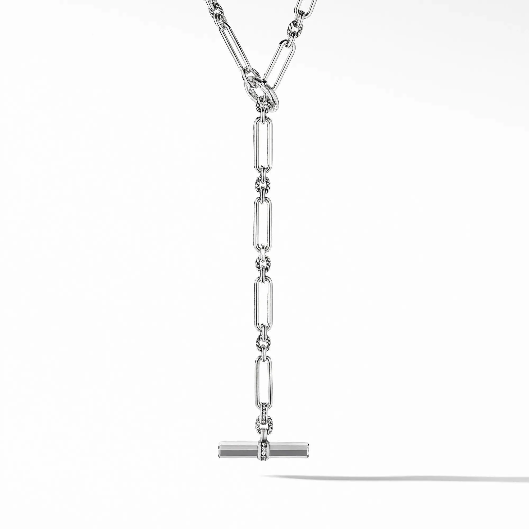 David Yurman Lexington Toggle Necklace with Diamonds