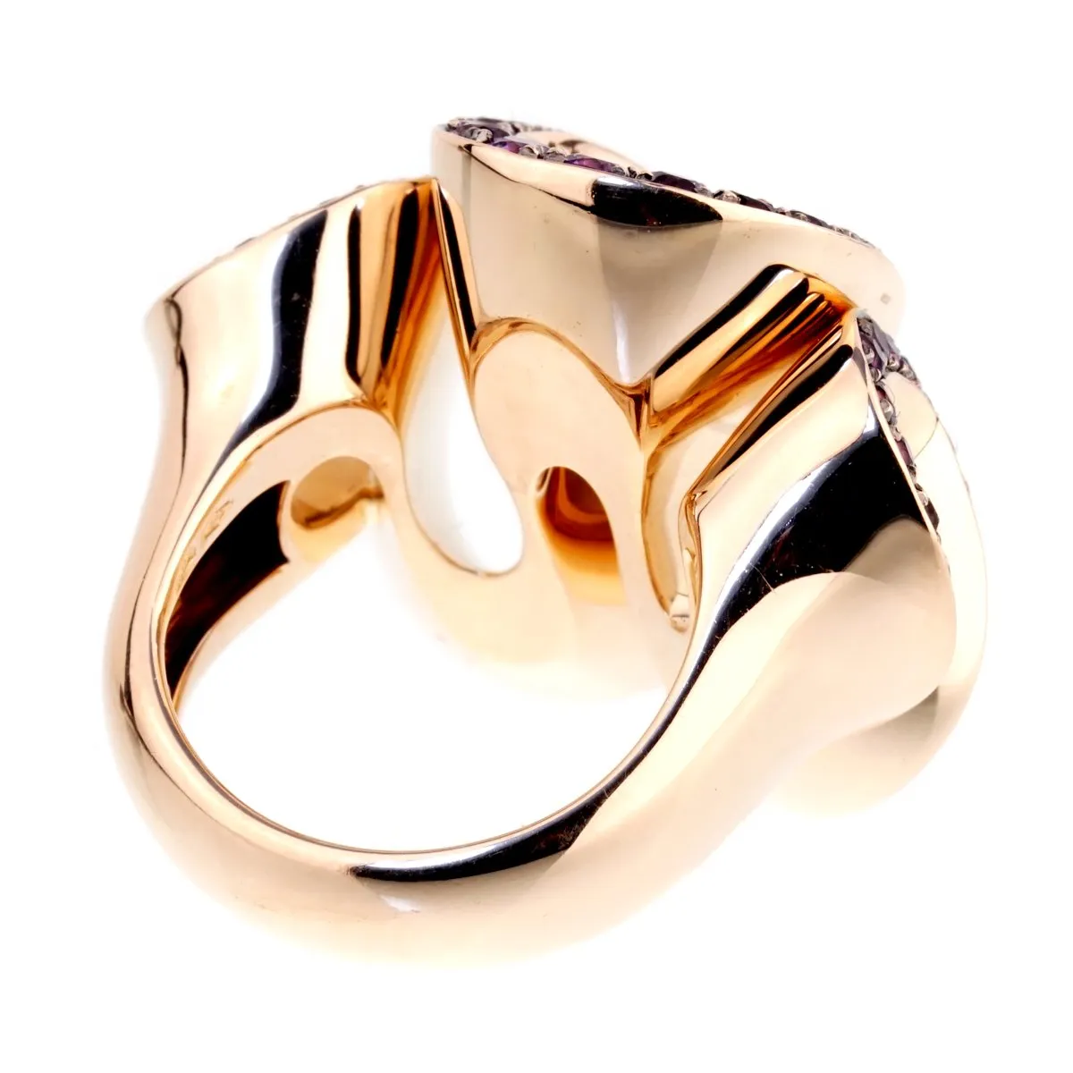 De Grisogono Zigana Amethyst Rose Gold Ring