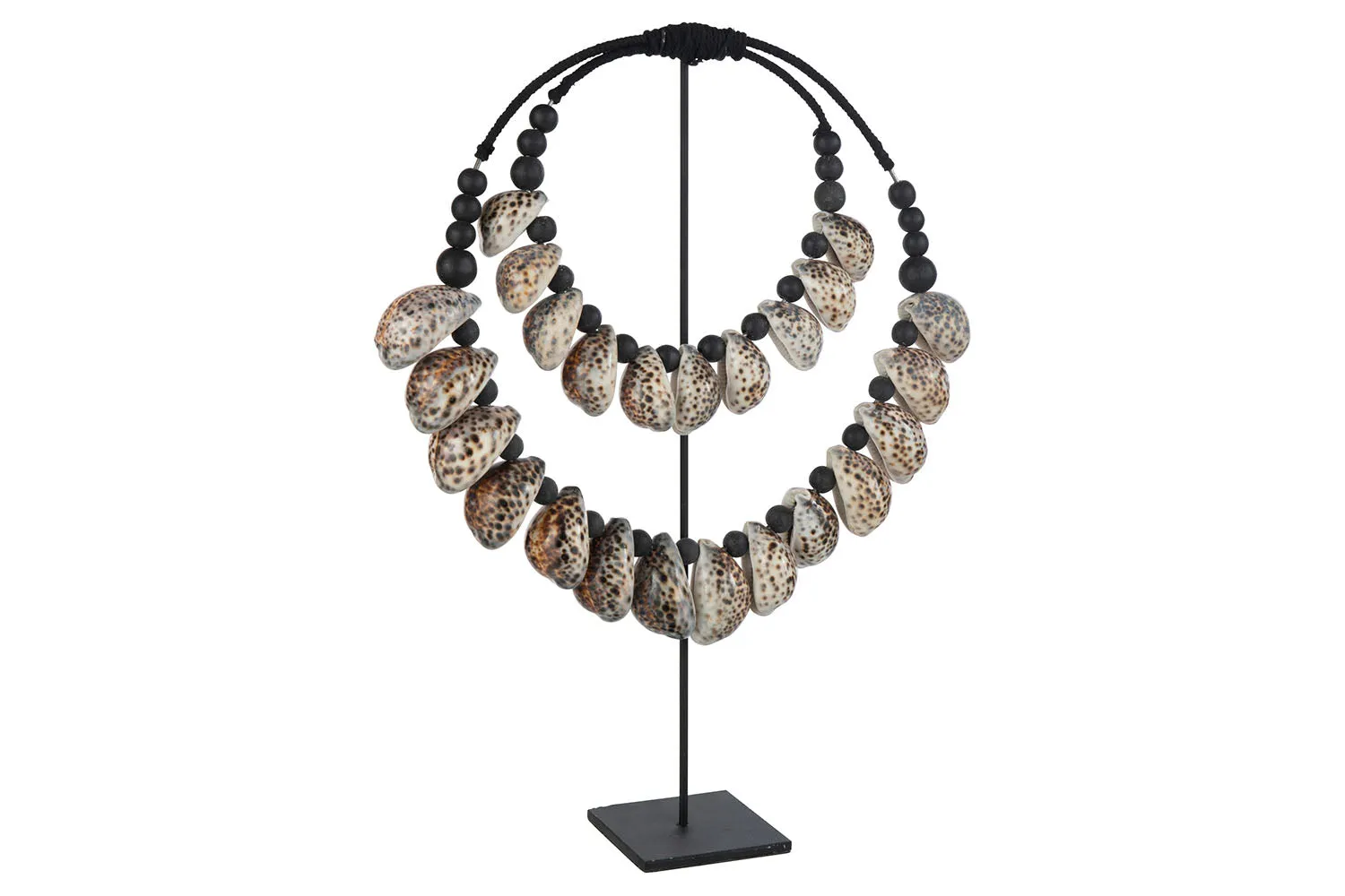Decoration On Stand Shell | Black