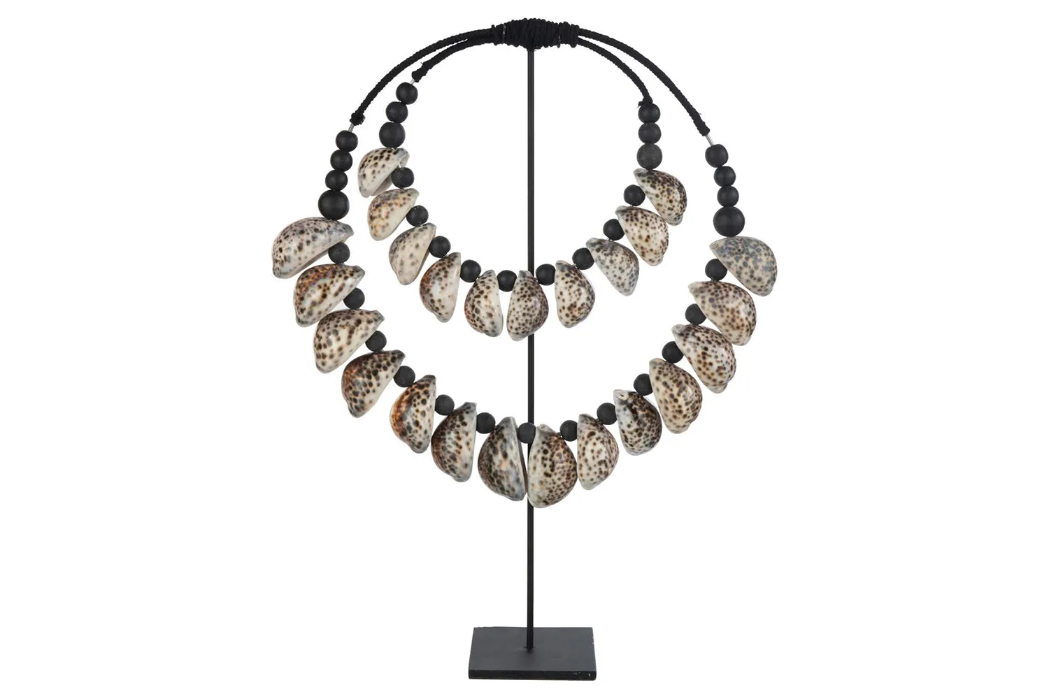 Decoration On Stand Shell | Black