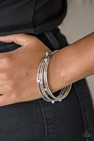 Delicate Decadent - White Bracelet
