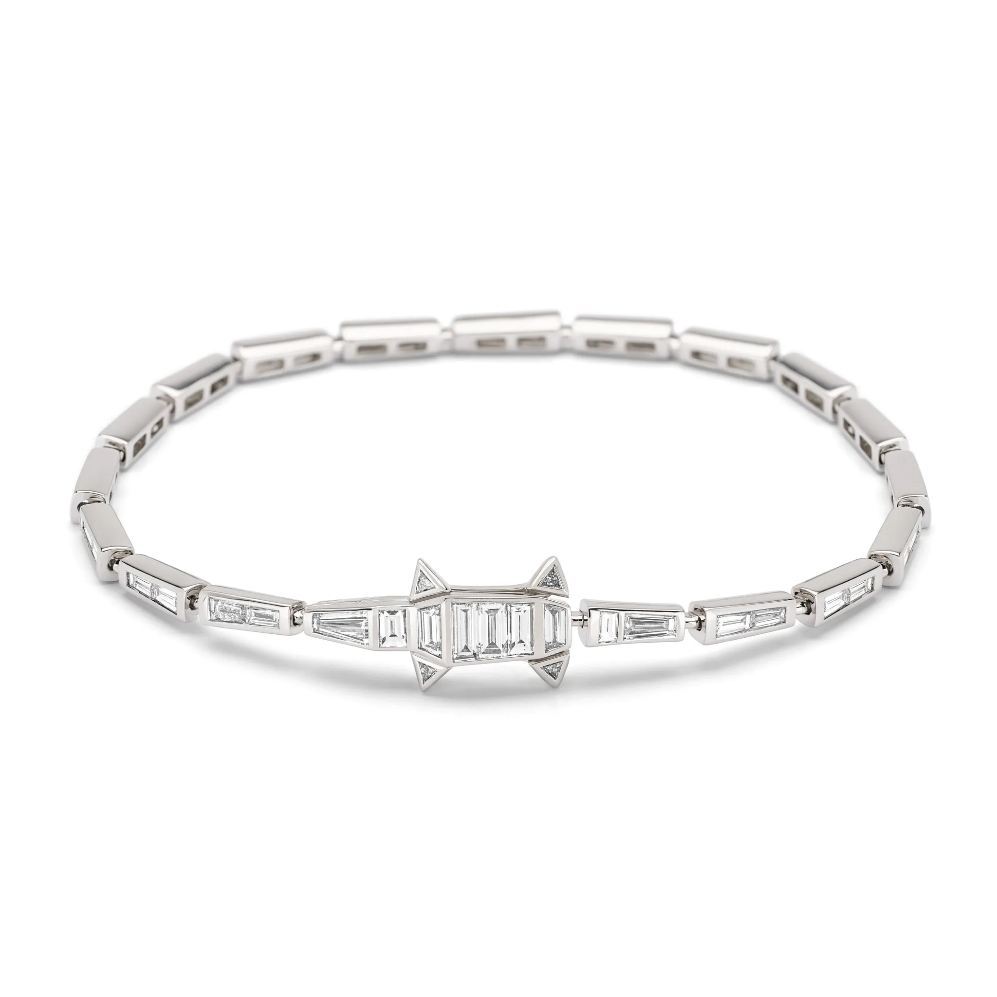 Diamond Alligator Bracelet