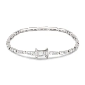 Diamond Alligator Bracelet