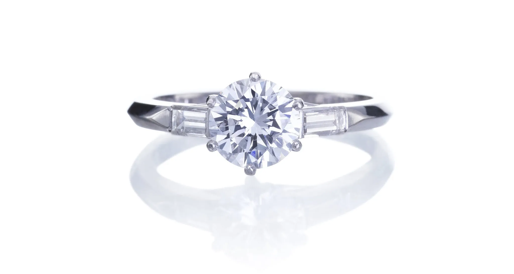 Diamond Platinum Ring