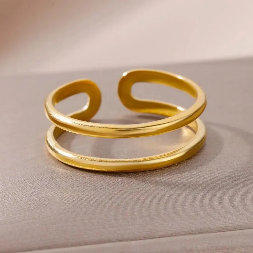 Double Cuff Ring