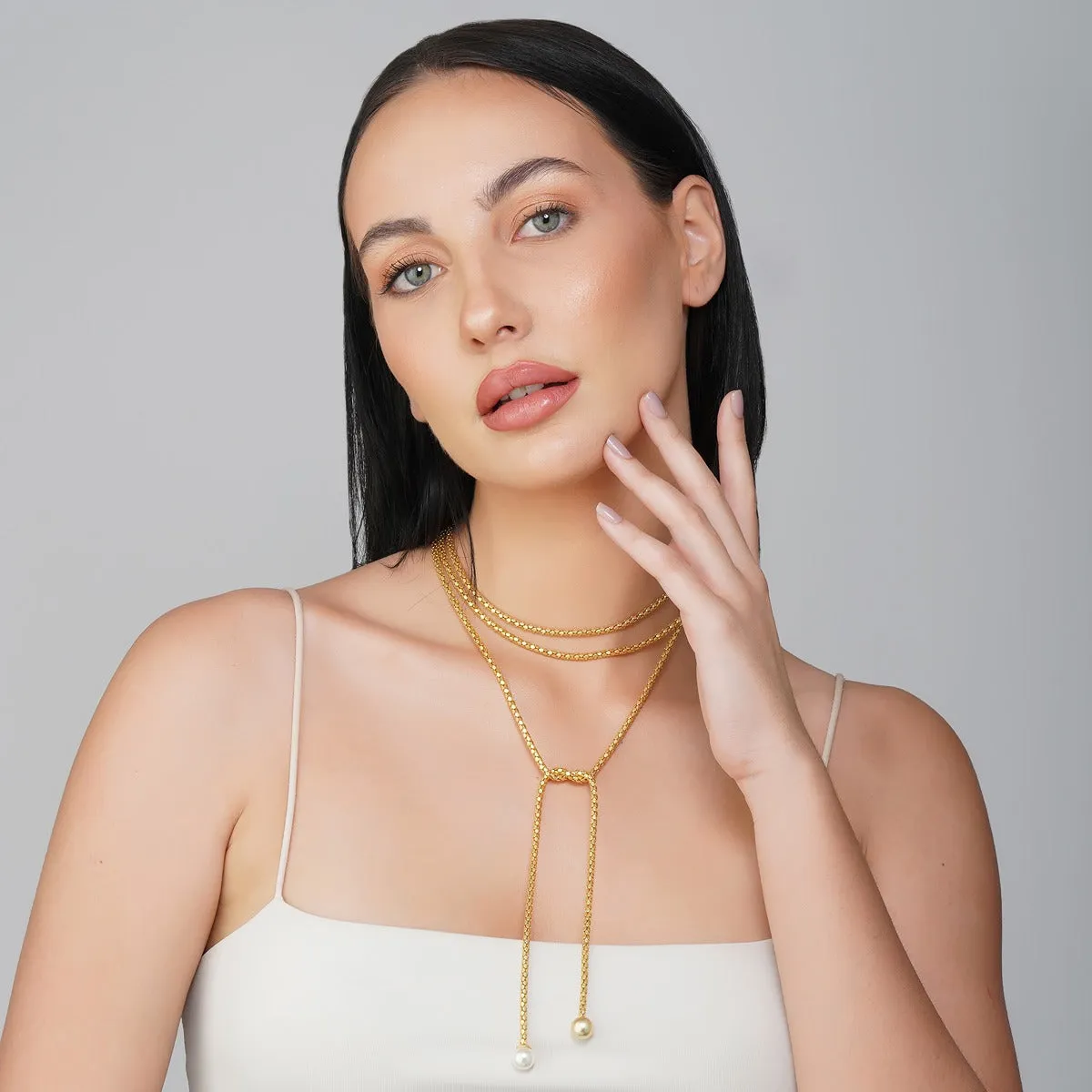 Draped in Elegance Wrap Necklace