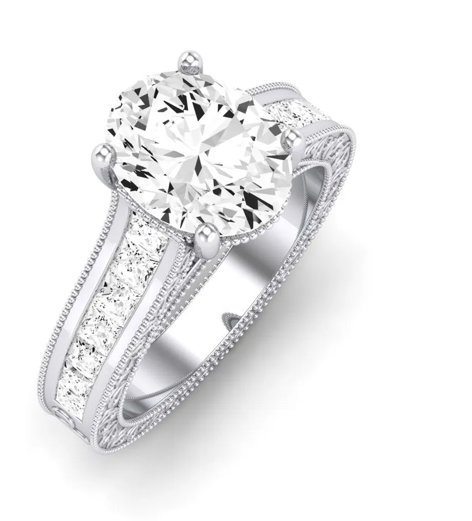 Edelweiss - Oval Lab Diamond Engagement Ring (IGI Certified)