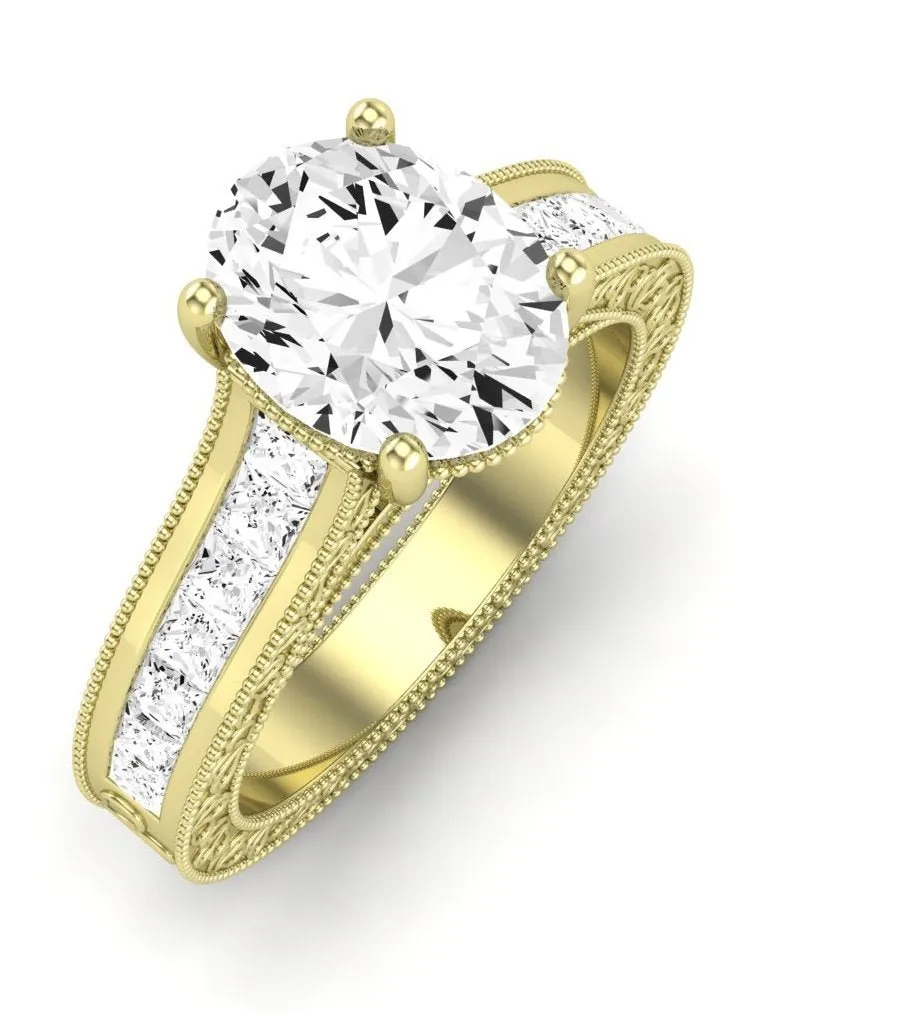 Edelweiss - Oval Lab Diamond Engagement Ring (IGI Certified)