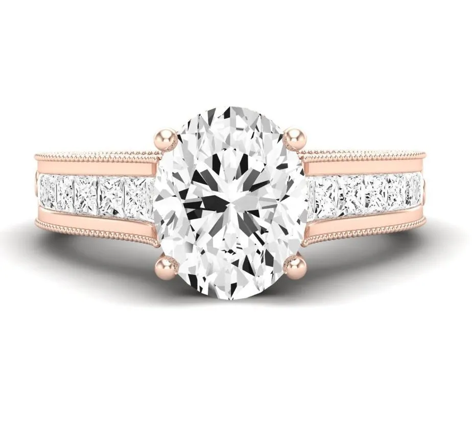Edelweiss - Oval Lab Diamond Engagement Ring (IGI Certified)