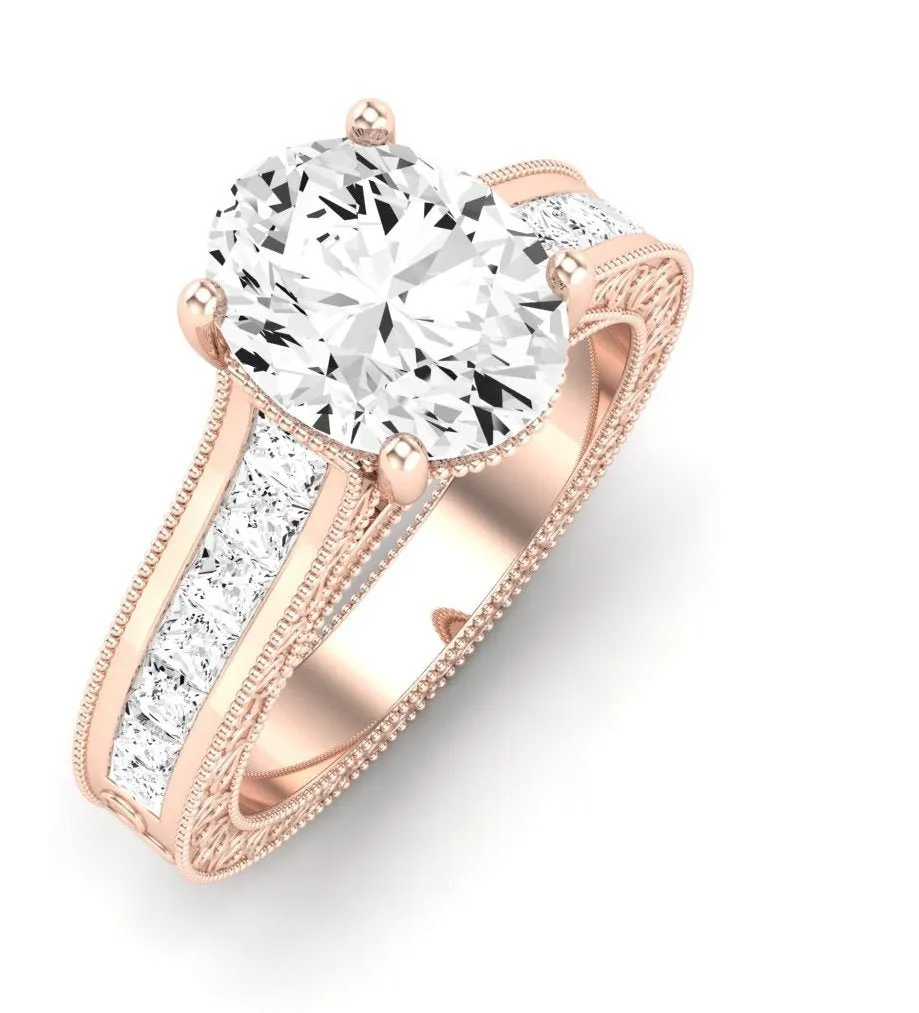 Edelweiss - Oval Lab Diamond Engagement Ring (IGI Certified)