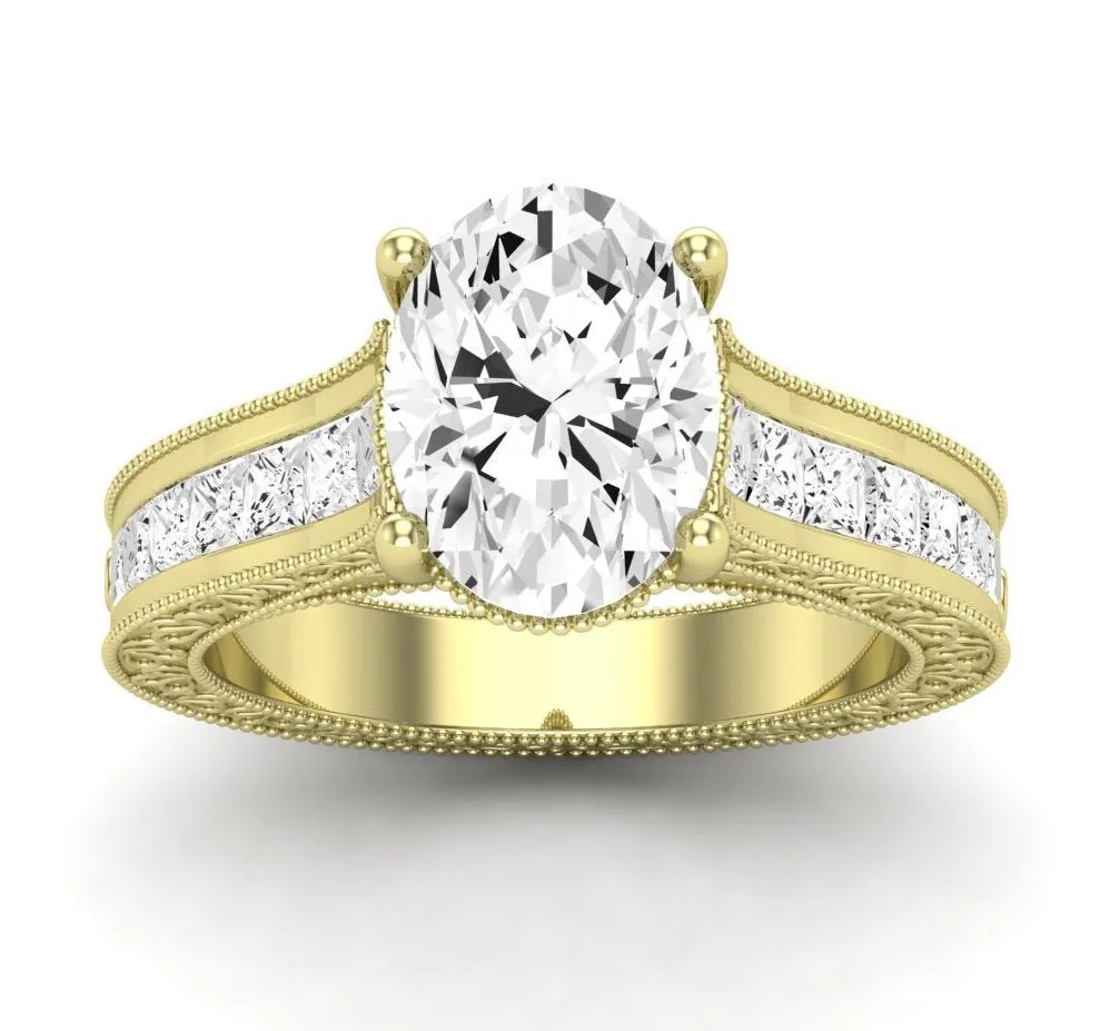 Edelweiss - Oval Lab Diamond Engagement Ring (IGI Certified)
