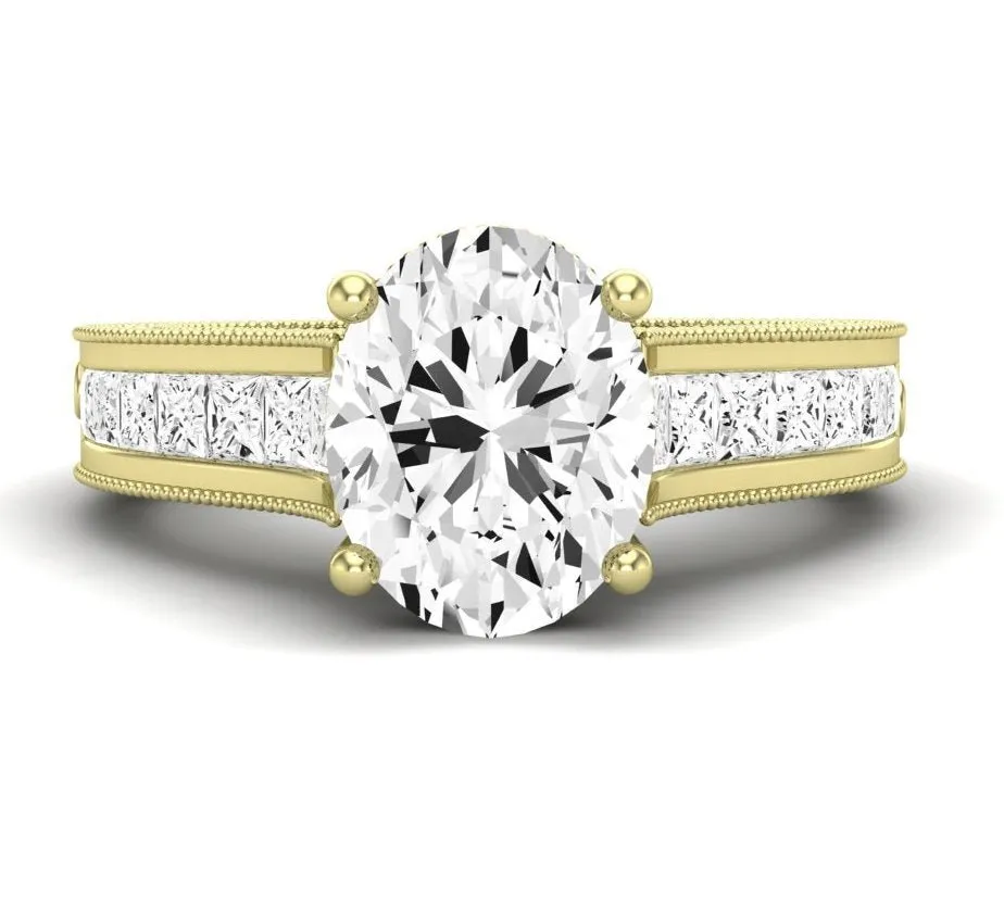 Edelweiss - Oval Lab Diamond Engagement Ring (IGI Certified)
