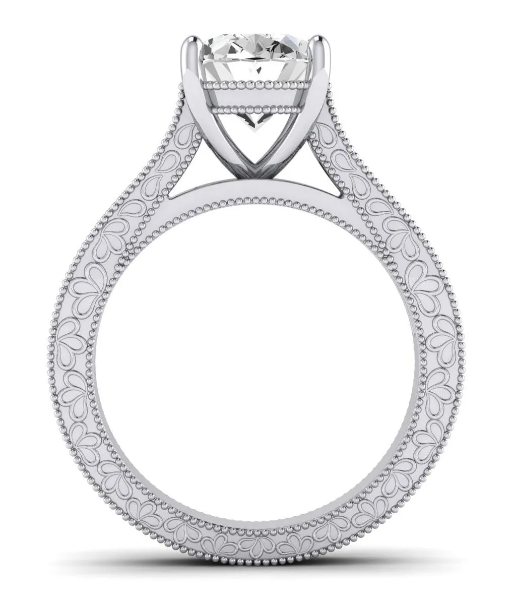 Edelweiss - Oval Lab Diamond Engagement Ring (IGI Certified)