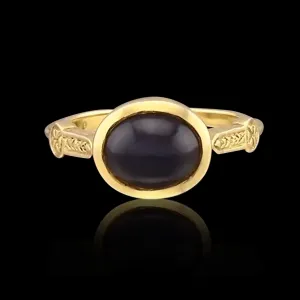 Egyptian Contemporary Sapphire Ring