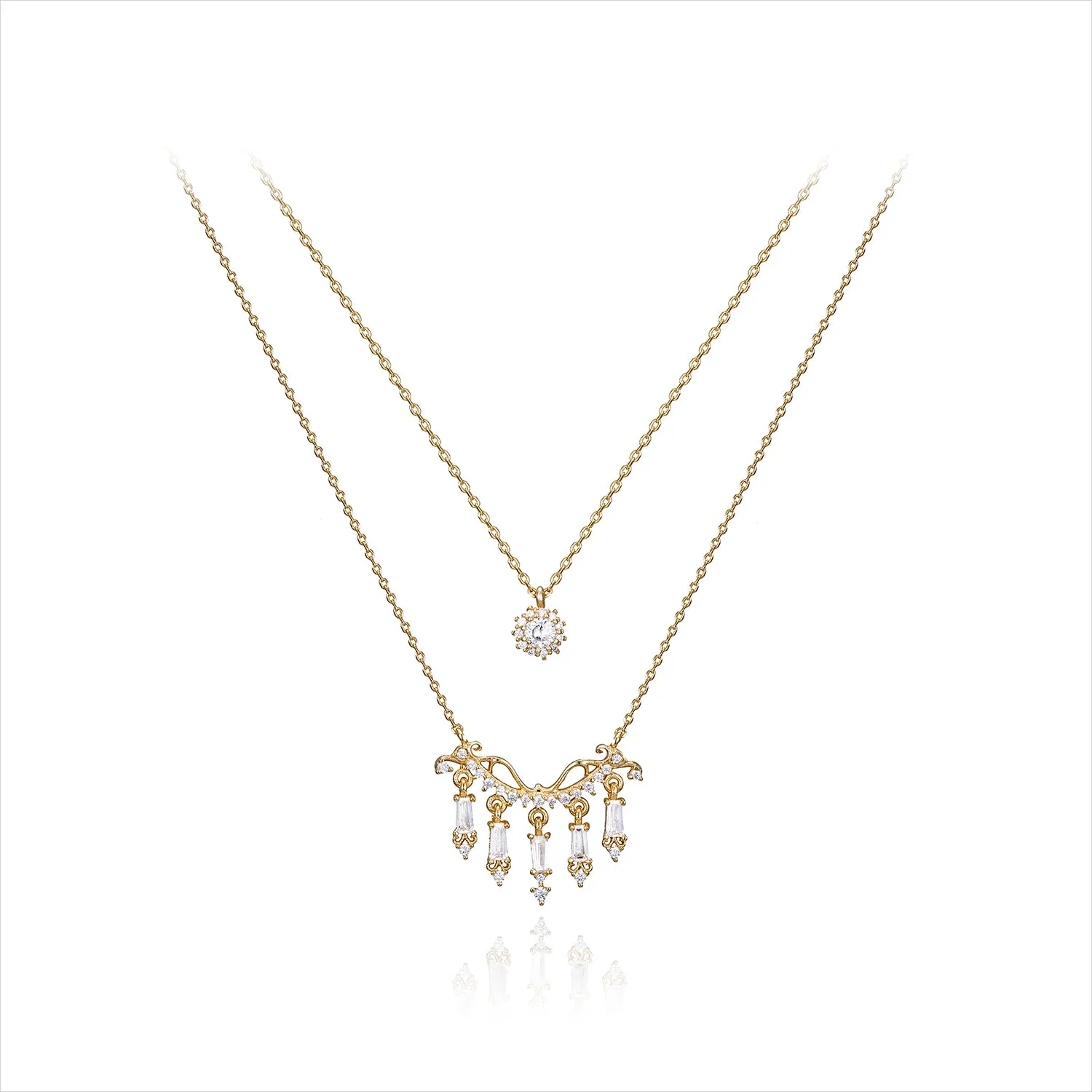 ELLUA CHANDELIER Necklaces Set