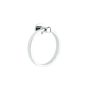 Emtek 280116 Brass Modern Towel Ring , Urban Modern Rosette