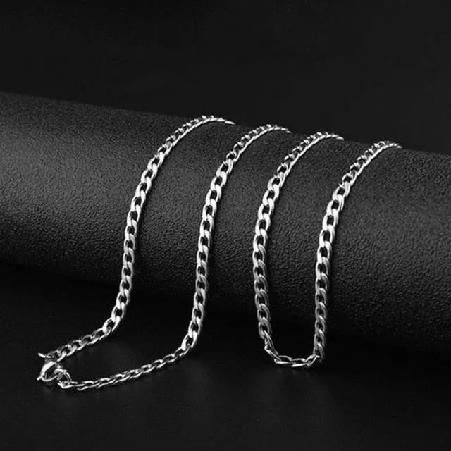 Fashion Stainless Steel Chain Necklace Long Hip Hop