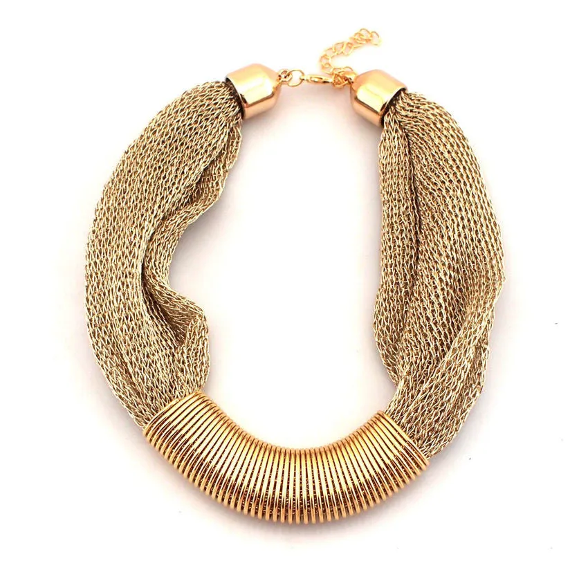 Fashion Women Charm Choker Necklace Chunky