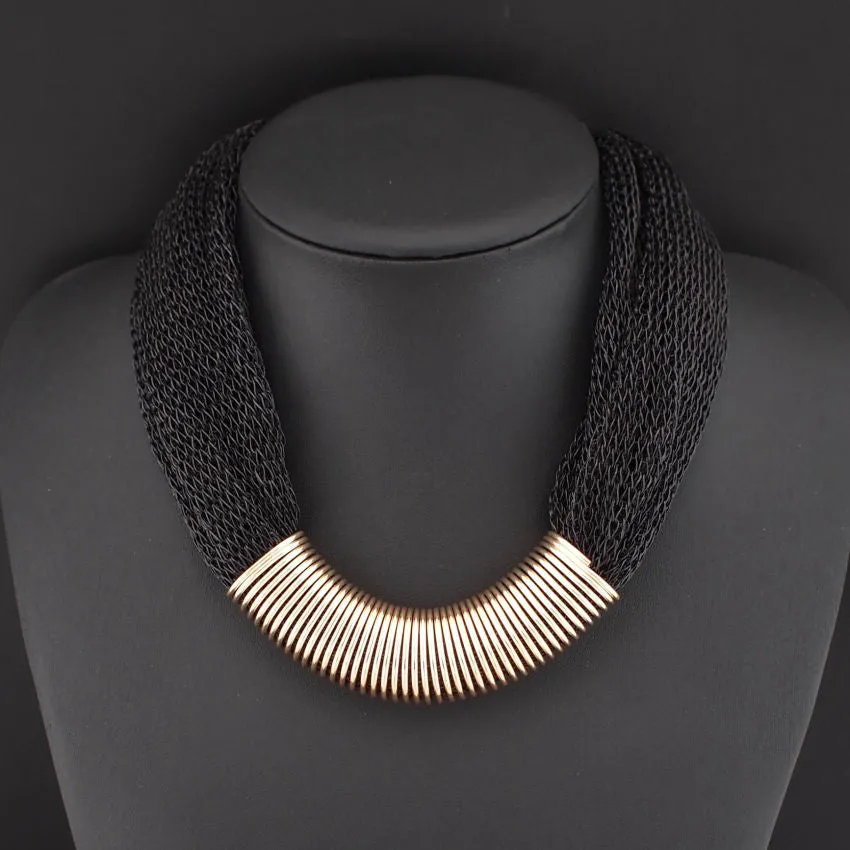 Fashion Women Charm Choker Necklace Chunky
